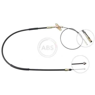 Imagen de A.B.S. K11328 Cable de Freno Mano 1862 Tambor para dirección izquierda/derecha MERCEDES BENZ: T1 Camión plataforma/Chasis