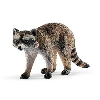 Imagen de Schleich Figura de Mapache, Colección Wild Life, colores, 7.4 cm (14828)