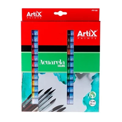 Imagen de Artix Paints PP190 Set de 24 colores acuarela