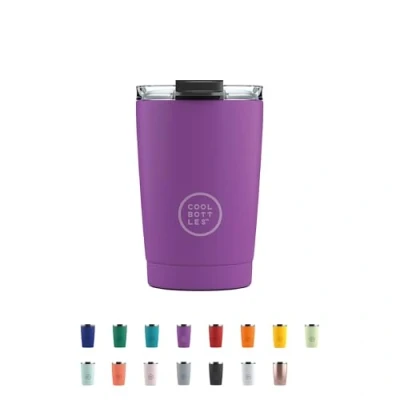 Imagen de Termo Café Bebidas Calientes 5 Horas y Frías 10 330 ml Vaso Térmico de Acero Inoxidable Libre BPA Tapa Hermética Diseño Antimanchas Vivid Violet Cool Bottles