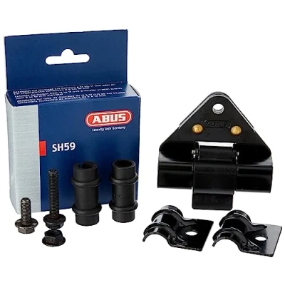 Imagen de ABUS SH 59 holder Soporte de cerradura para transportar la Granit Extreme U lock, negro