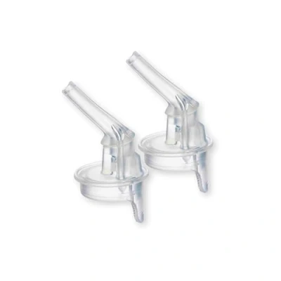 Imagen de b.box Tapas con Pajita de Silicona Repuesto para Botella Agua (Lote 2 Unidades) Botellas Niños TritanTM 450 ml (15) y 600