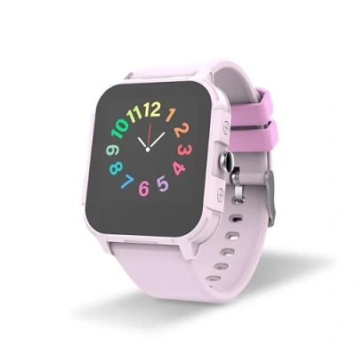 Imagen de DCU TECNOLOGIC, Smartwatch Junior, Reloj Inteligente Niños, Apto para niños de 7 a 14 años, Pantalla táctil 1,44&quot;, Más 100 diseños Disponibles, Color Púrpura