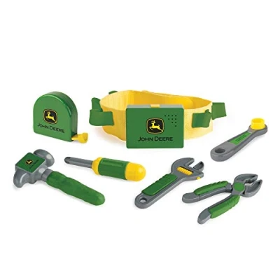 Imagen de John Deere (Tomy ERTL Cinturón de Herramientas parlante Lujo, Color Verde, Talla estándar (RC2 35070A)