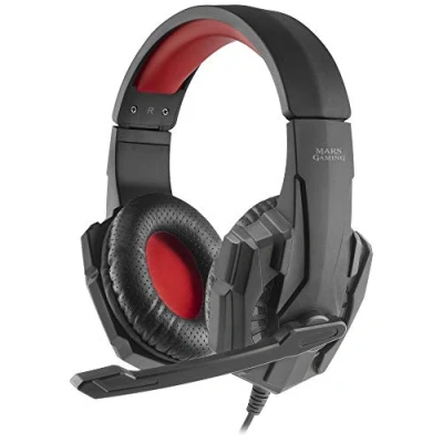 Imagen de Mars Gaming MH020, Cascos con Micrófono Plegable, PS4/PS5/XBOX/SWITCH/PC