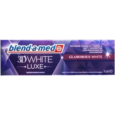 Imagen de 5 x blend a med 3DWhite Luxe Glamorous White pasta de dientes 75 ml