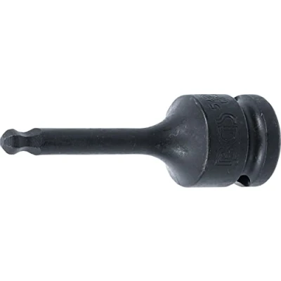 Imagen de BGS 5488 6 Punta de vaso impacto longitud 75 mm entrada 12,5 (1/2&quot;) hexágono interior con cabeza bola