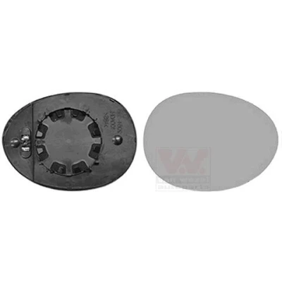 Imagen de VAN WEZEL 0518838 Cristal de Espejo derecha MINI: Hatchback, Cabrio, Countryman