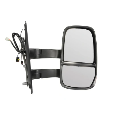 Imagen de espejo retrovisor Blic 5402 30 2001468P derecha eléctrico térmico, completo, con gran angular, brazo largo de espejo, convexo para vehíc
