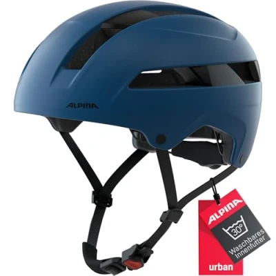 Imagen de ALPINA Soho Casco de Ciclismo, Unisex Adults, Navy Matt, 51 56