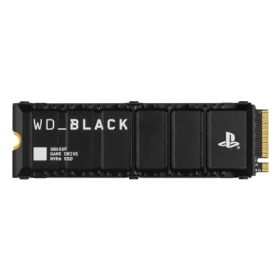 Imagen de Disco duro SSD interno 1TB WD_Black SN850P NVMe SSD, Almacenamiento para consolas PS5™, Hasta 7300MB/s, Negro