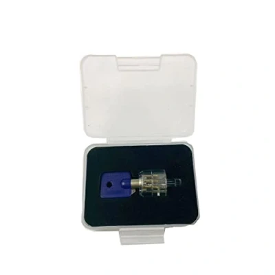 Imagen de cerradura transparente para práctica de cerradura, estructura interna claramente visible, entrenamiento cerrajero, principiante (cerradura tubular)
