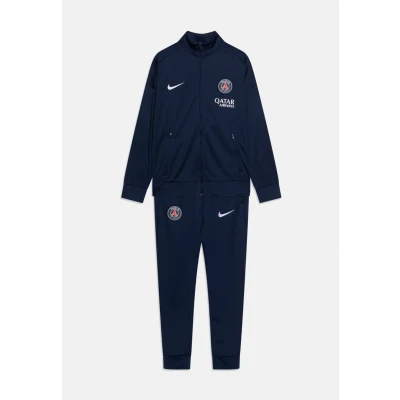 Imagen de Nike Performance Paris Saintgermain PSG YNK DF SUIT Unisex SET Equipación de clubes para niños, Talla: 8 10a, Midnight navy/white