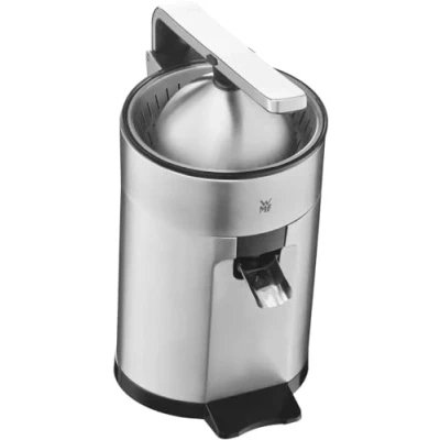 Imagen de WMF PAE 416670011 exprimidor Profi Plus eléctrico de cítricos, palanca, naranjas, acero inoxidable, directo al vaso, apto lavavajillas