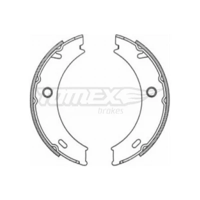 Imagen de TOMEX brakes TX 21 18 Zapatas de Freno Eje trasero 170 40 MERCEDES BENZ: Sprinter 2 T Bus, 4 Furgón
