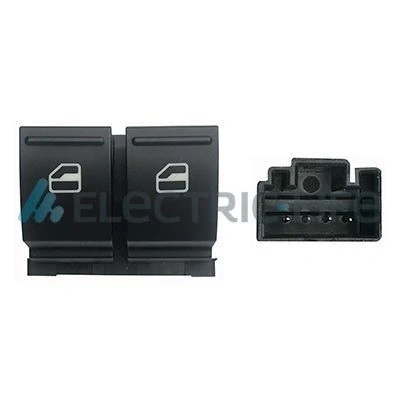 Imagen de ELECTRIC LIFE ZRVKB76003 Interruptor, elevalunas Delante, izquierda VOLKSWAGEN: Golf 6, 5, Passat B6 Berlina, SEAT: Leon II Hatchback, Ibiza 4 ST