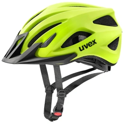 Imagen de uvex viva 3, casco todoterreno ligero unisex, ajuste de talla individualizado, forro interior lavable, neon yellow matt, 52 57 cm