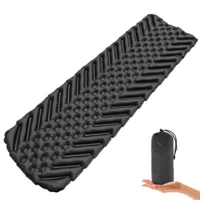 Imagen de esterilla isotérmica para camping al aire libre, ultraligera, colchoneta de camping, inflable, impermeable, plegable, colchón aire, tamaño pequeño,
