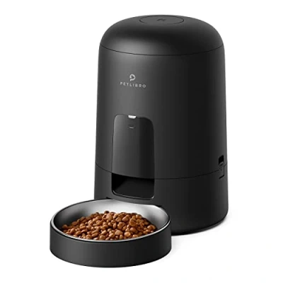 Imagen de PETLIBRO Dispensador automático de alimentos secos, comedero para gatos con batería 180 días duración, gato programable 1 a 6 comidas, perros comida