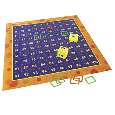 Imagen de Learning Resources Hip Hoppin’ Hundreds Activity Mat