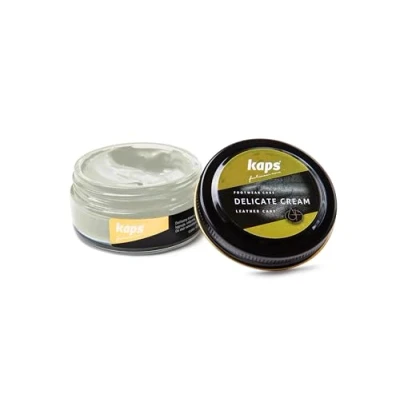 Imagen de Kaps Crema para El Cuidado del Calzado, Intensivo Y Nutritivo Cuero, Delicate, 70 Colores (153 cáscara)