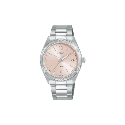 Imagen de Lorus Reloj Analógico de Cuarzo para Mujer con Pulsera Acero Inoxidable, Plata