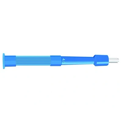 Imagen de GIMA Cureta Biopsia Punch, estéril, desechable, hoja de acero inoxidable, sin costuras, látex, mango ranurado, tamaño: Ø 4 mm, longitud la 8 paquete 10 curetas en blister