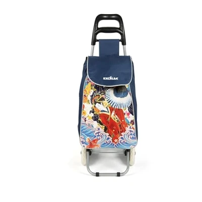 Imagen de Excelsa Kimono Carro de la Compra, Capacidad 38 l, Bolsa extraíble, Impermeable