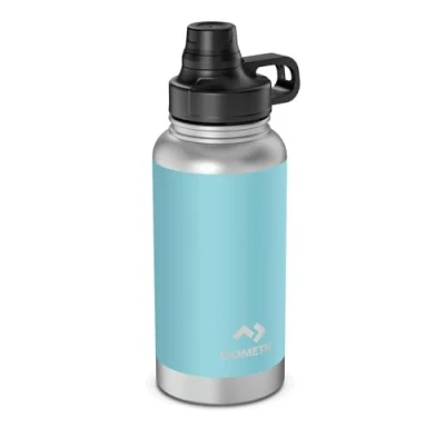 Imagen de DOMETIC, Termo líquido de acero inoxidable, recipiente aislado caliente y frío, turquesa, capacidad 900 ml
