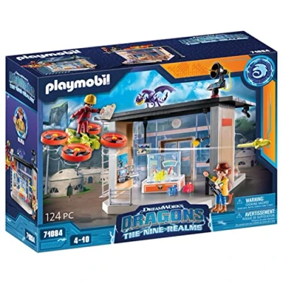 Imagen de PLAYMOBIL DreamWorks Dragons 71084 Dragons, The Nine Realms Icaris Lab, a Partir de 4 años
