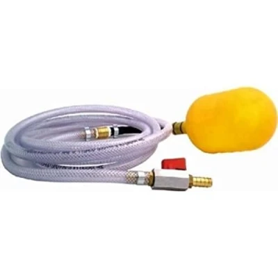 Imagen de AquaForte Tapón Inflable 145 200 mm, Apto para todo tipo de tuberías y desagües, con bomba manual, manguera 1,5 metros, conexión hembra 9 mm