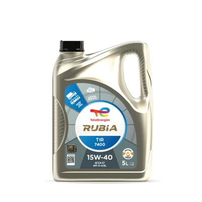 Imagen de Total Rubia TIR 7400 15W 40 5L Aceite de motor 148585 MERCEDES BENZ: Clase B, C Berlina, E SMART: Fortwo I Coupé, City Coupe