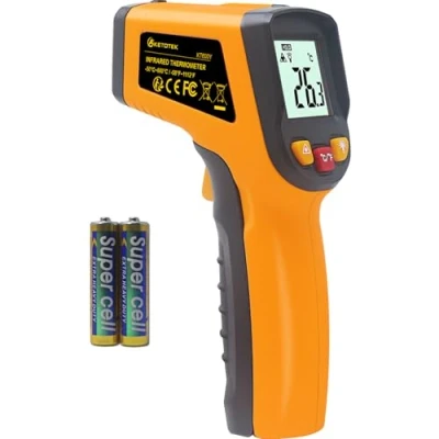 Imagen de KETOTEK Termómetro Infrarrojo Láser Digital Pistola Sin Contacto 50℃ 600℃ ( 58 1112℉) IR Cocina