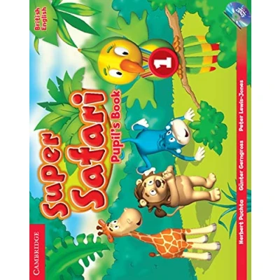 Imagen de Super Safari Level 1 Pupil&#039;s Book with DVD ROM (SIN COLECCION)