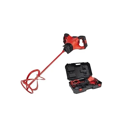 Imagen de RUBI 26974 Mezclador Eléctrico 1800W Mezclado de Adhesivos, Cementosos, Resinas, Pinturas … Evita creación burbujas y/o grumos RUBIMIX 9 SUPERTORQUE + MALETA 230V 50/60Hz