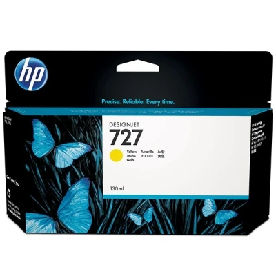 Imagen de Cartucho De Tinta Amarillo Hp 727 B3p21a