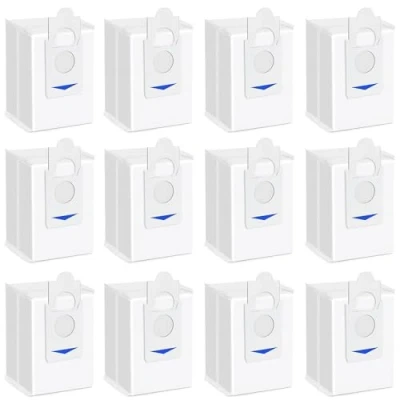 Imagen de 12 bolsas de polvo para ECOVACS DEEBOT X2/ X2 Omni/ Pro/ X5 DEX86, piezas repuesto robot aspirador, estación vacío automático DDB030025