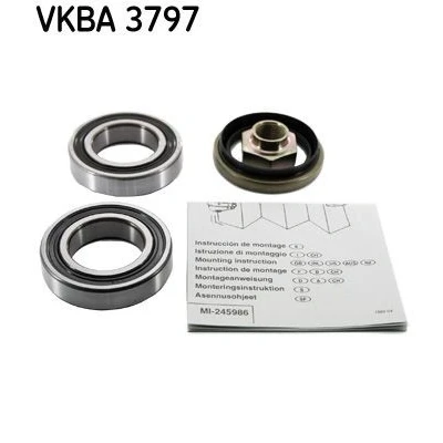 Imagen de SKF VKBA 3797 Juego de cojinete rueda con anillo retención 62 DAEWOO: Tico