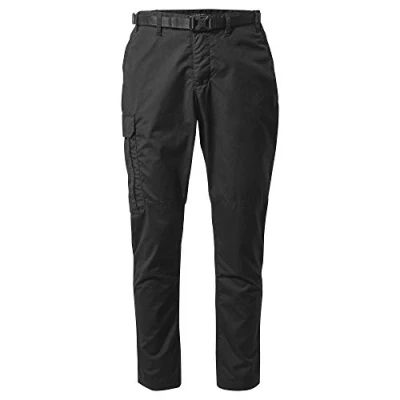 Imagen de Craghoppers Ajustado Kiwi Pantalones para Senderismo, Negro, 38 W Hombre