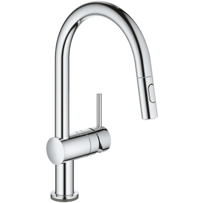 Imagen de GROHE Minta Touch Quickfix Grifo de fregadero electrónico, caño en C, cromo, ref. 31358002
