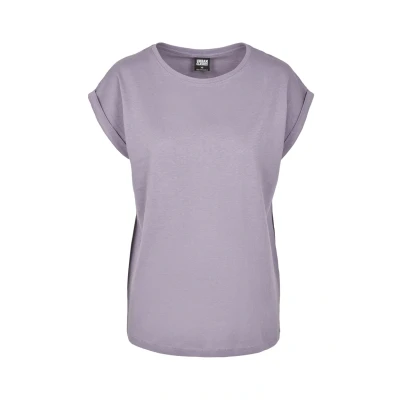 Imagen de Urban Classics Extended Shoulder Camiseta básica, Mujer, Talla: XXL, Dustypurple