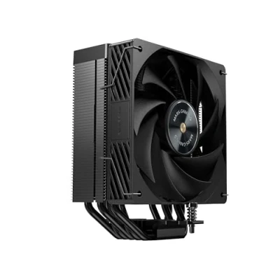 Imagen de MARS GAMING MCPU X5, Disipador CPU 280W TDP, 5x Heatpipes HCT Nueva Generación, Ventilador PWM SI Extreme Silent 120mm, Núcleo de Cobre Hiperbalanceado, Compatibilidad Universal Intel y AMD, Negro
