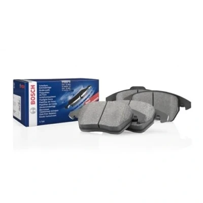 Imagen de BOSCH 0 986 424 104 Juego de pastillas freno Low Metallic con sensor desgaste incorporado ALFA ROMEO: Giulia Berlina