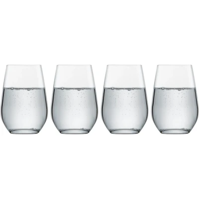 Imagen de Schott Zwiesel Forté Juego de 4 vasos agua multiusos aptos para lavavajillas, fabricados en Alemania (número referencia 123618)