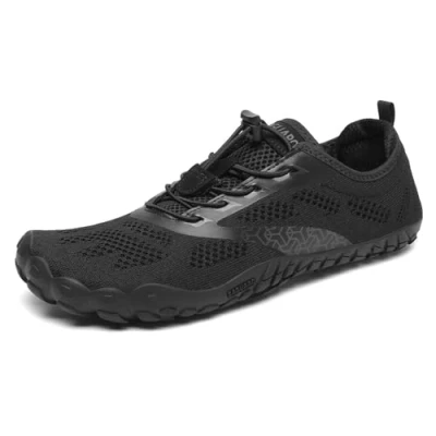Imagen de SAGUARO Zapatillas Barefoot Hombre Mujer Minimalistas Zapatos Calzado de Trail Running Shoes para Zero Drop Suela Vantablack,Gr.36