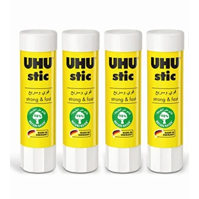 Imagen de UHU Stic Tubo de pegamento (40 g, 4 unidades)