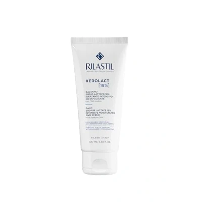 Imagen de Rilastil Xerolact Crema Hidratante y Exfoliante con 18% de Lactato Sodio, para Piel Muy Seca, Único, 100 Mililitros
