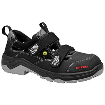 Imagen de ELTEN Sicherheitssandale Laslo ESD S1p, Zapatos de Seguridad Unisex Adulto, Negro (Schwarz 1), 42 EU