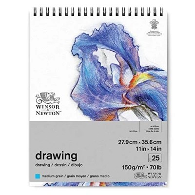 Imagen de Winsor &amp; Newton papel de dibujo, Blanco Natural, 27,9 x 35,6cm