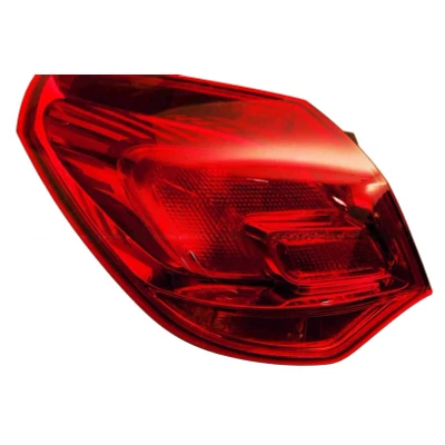Imagen de PRASCO OP4164156 Piloto trasero izquierda Parte exterior Rojo OPEL: Astra J Hatchback